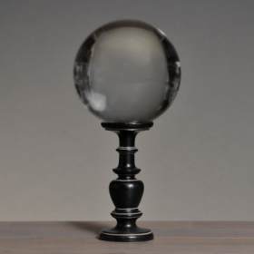 Support En Bois Pour Boule De Cristal Ou Sphère - Base D'Oeuf Décorative 4.5x2.2 Cm - Présentoir Pierre, Quartz, Décoration Intérieure