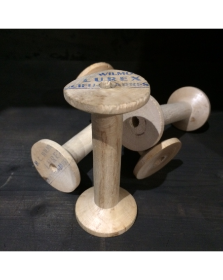 Wooden spool of LUREX