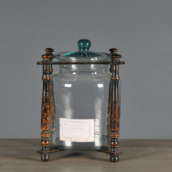 Herbalist jar: Sage - XIXth century
