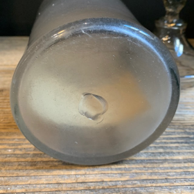 Bocal en cristal d'Herboriste ou de Pharmacie du 19ème siècle - Iris
