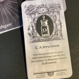 Jeu divinatoire: Augure