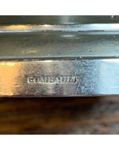 Absinthe sugar bowl - Silver plated bistro item - Sugar holder