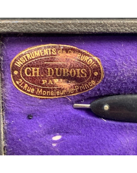 Coffret ancien de chirurgie de la maison DUBOIS à Paris - Fin XIXème