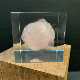 Inclusion minérale - Quartz rose