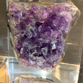 Mineral Inclusion - Amethyst