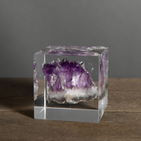 Mineral Inclusion - Amethyst