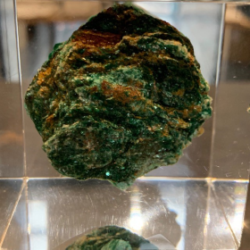 Inclusion minérale - Fuchsite