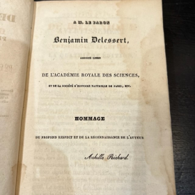 Nouveaux élémens de Botanique - Antique botanic book of 1828 - Achille RICHARD