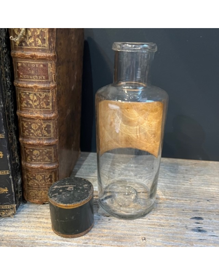 Poudre de Semen contra - Flacon de pharmacie - XIXème siècle