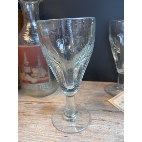 Antique twisted absinthe glass - Ref E