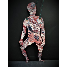 Ecorché anatomique articulé - Mannequin en papier-carton articulé - Squelette