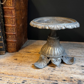 Rehausseur de lampe à huile - Porte-cierge - XIXème siècle - Piédestal
