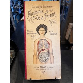 The Human Body - Anatomy of Woman - circa 1900 by VIGOT Frères Editors