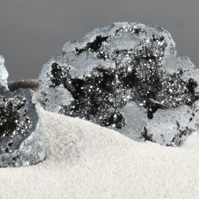 Géode de quartz argent - Modèle Moyen