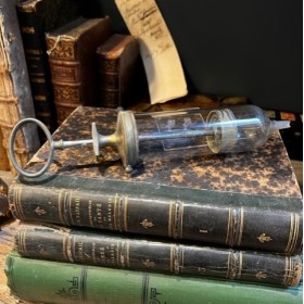 Antique Bladder syringe of...
