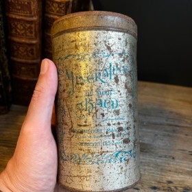 Mineraline du Dr C. Baud - Ancienne boîte de pharmacie en tôle