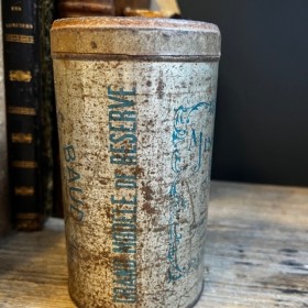 Mineraline du Dr C. Baud - Ancienne boîte de pharmacie en tôle