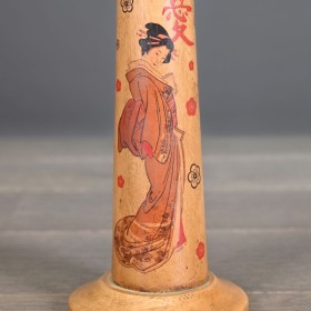 Articulated wooden tattoo arm - Suikoden - Japanese colour tattoo