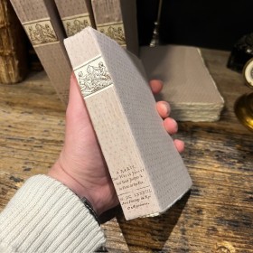 Cahier Livre décati de la Maison Merci Louis - Modèle Fleur de Lys