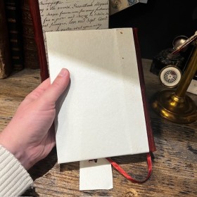 Handwritten notebook from Maison Merci Louis