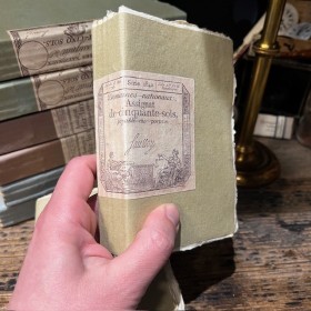 Notebook Assignats of Merci Louis