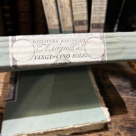 Cahier Livre Aux Assignats de la Maison Merci Louis