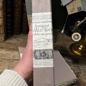 Notebook Assignats of Merci Louis