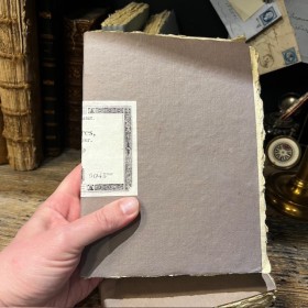 Notebook Assignats of Merci Louis
