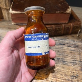 Essence de ... - Flacon de pharmacie ancien