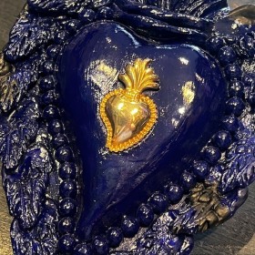 Coeur ex-voto par Cuore Di Argilla - Offrande votive