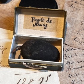 Boule de Nancy - Véritable boule vulnéraire de Mars - Boule d'acier