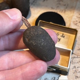 Boule de Nancy in it's pharmacy box - Vulnerary Ball - Steel Ball