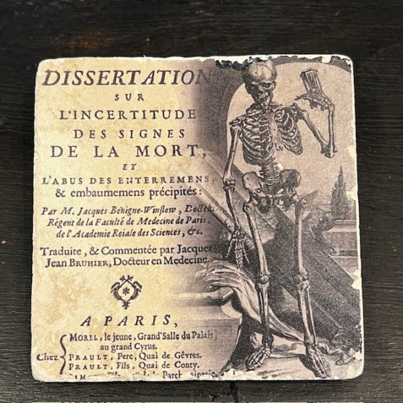 Italian Marble Coaster - Paperweight - Curiositas