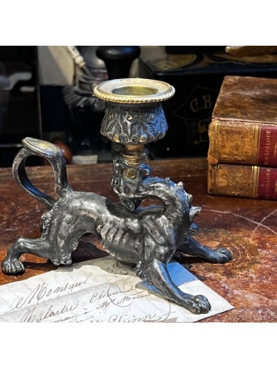 Chimera candlestick - Wax...