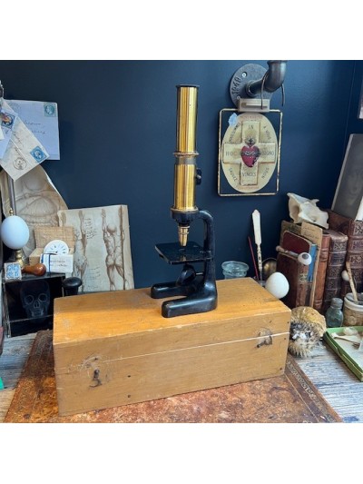 Microscope ancien à...