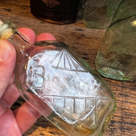 Antique pharmacy bottle - BIOLACTYL Ferment Fournier - Early 1900