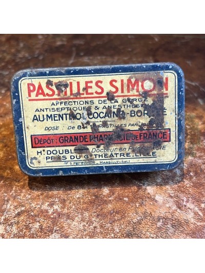 Metal box of breath mints...