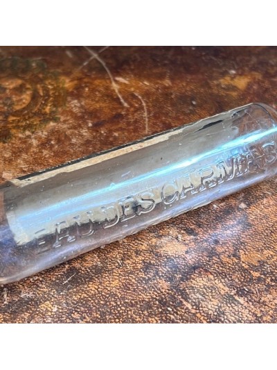 Eau des Carmes Déchaussées Boyer - Antique pharmacy bottle -Apothecary