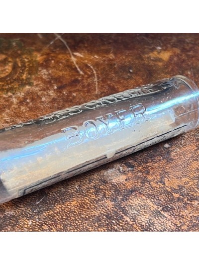 Eau des Carmes Déchaussées Boyer - Antique pharmacy bottle -Apothecary