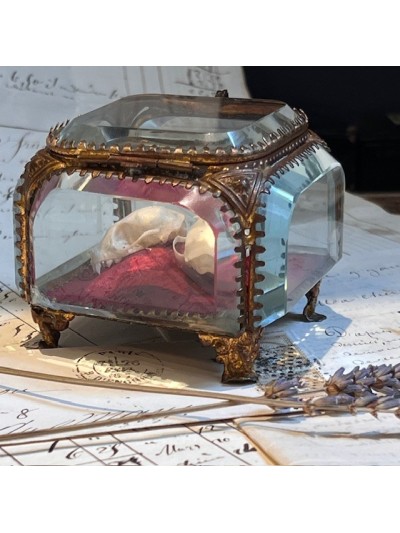 Boite reliquaire du XIXème siècle - Coffret à bijoux