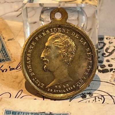 Médaille commémorative Napoléon III - Second Empire - Jeton