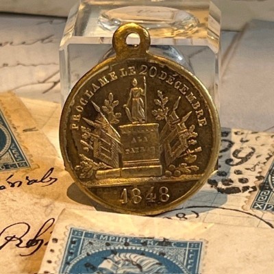 Médaille commémorative Napoléon III - Second Empire - Jeton