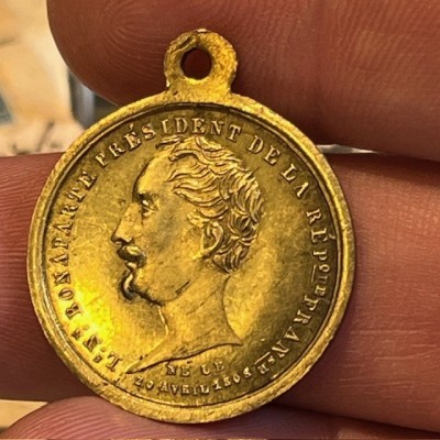 Médaille commémorative Napoléon III - Second Empire - Jeton