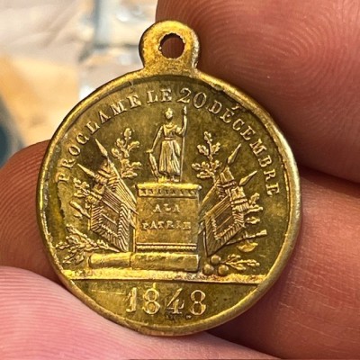 Médaille commémorative Napoléon III - Second Empire - Jeton
