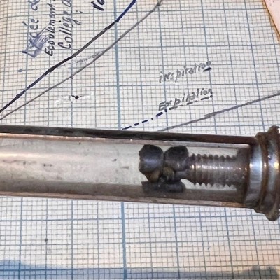 Antique hypodermic syringe of PRAVAZ - End of the 19th