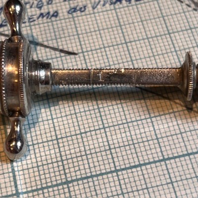 Antique hypodermic winged syringe of PRAVAZ - End of the 19th