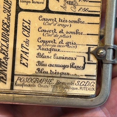 Kaufmann Posograph in case - For photography - 1921/1930