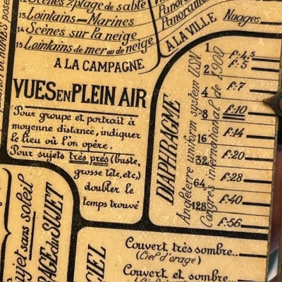 Kaufmann Posograph in case - For photography - 1921/1930