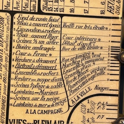 Kaufmann Posograph in case - For photography - 1921/1930