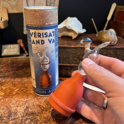 Pulvérisateur nasal Armand Vaast - Vaporisateur d'huiles-Remède ancien